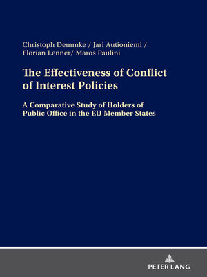 cover image of The Effectiveness of Conflict of Interest Policies